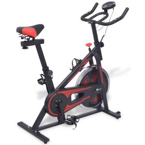 Bicicleta Estática de Spinning con Sensores de Pulso