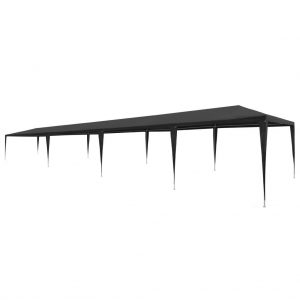 Carpa para Exterior Polietileno 3x12 m Antracita