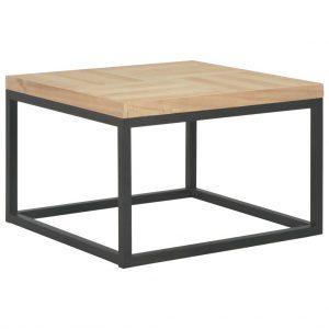 Mesa de centro 50x50x33,5 cm de madera maciza