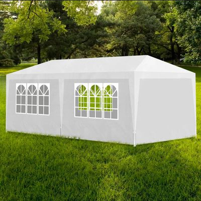 Carpa para Exterior de Polietileno 3x6 m Blanco