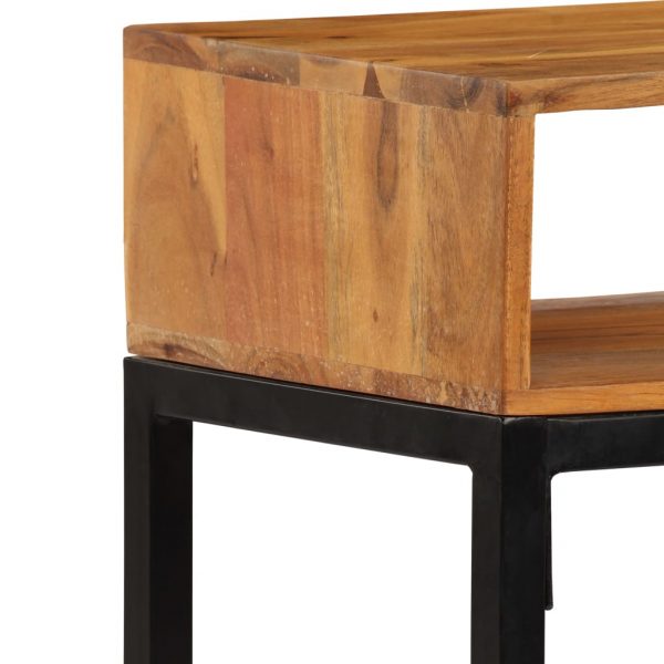 Aparador de madera maciza 110x30x45 cm | Compra tus Chollos