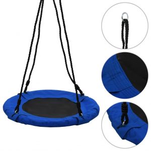 Columpio Infantil Ø 60 cm Azul