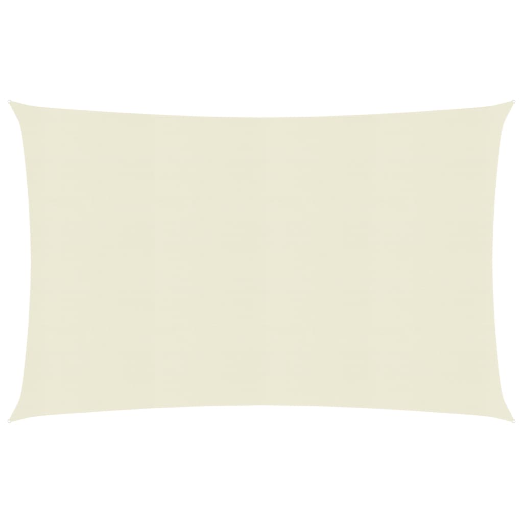 Toldo de vela crema 3x5 m