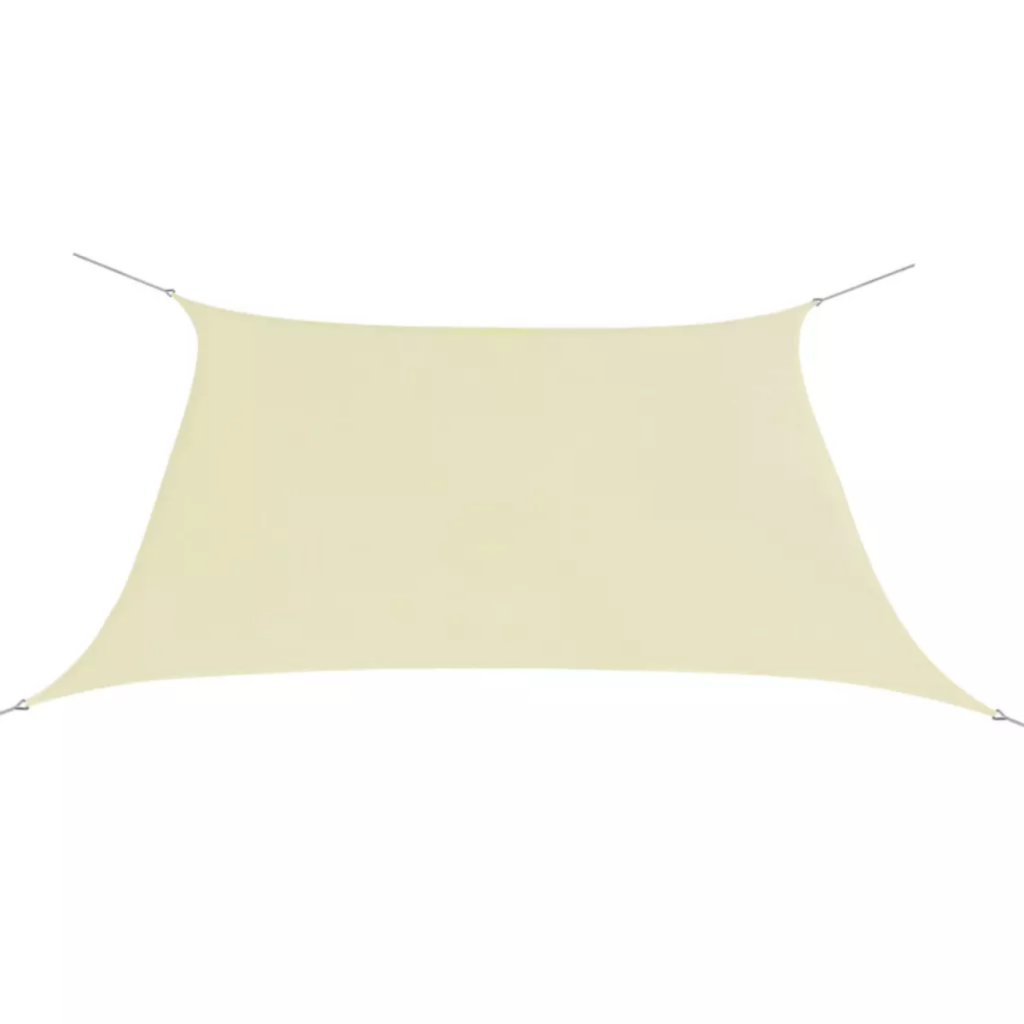 Toldo de Vela Cuadrado Tela Oxford 2x2 m