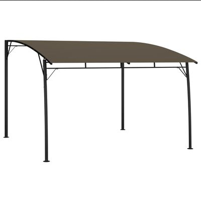 Pérgola Toldo de Pared para Jardín, Patio o Terraza Cenador 300x300x255 cm
