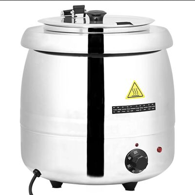 Hervidor para Leche Sopa eléctrico de Acero Inoxidable 10 L