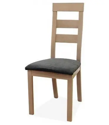 Pack de 2 Sillas de Comedor de Madera Tapizada 46x52x100 cm