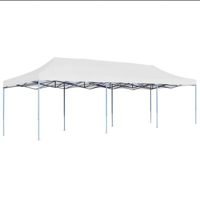 Carpa para Exterior Plegable Diseño Pop Up 3x9 m Blanco