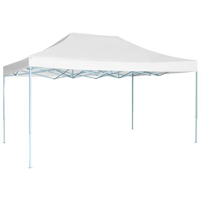 Carpa para Exterior Plegable Diseño Pop Up 3x4,5 m Blanco
