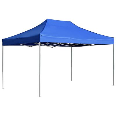 Carpa para Exterior Plegable Diseño Pop Up 4,5x3 m Azul