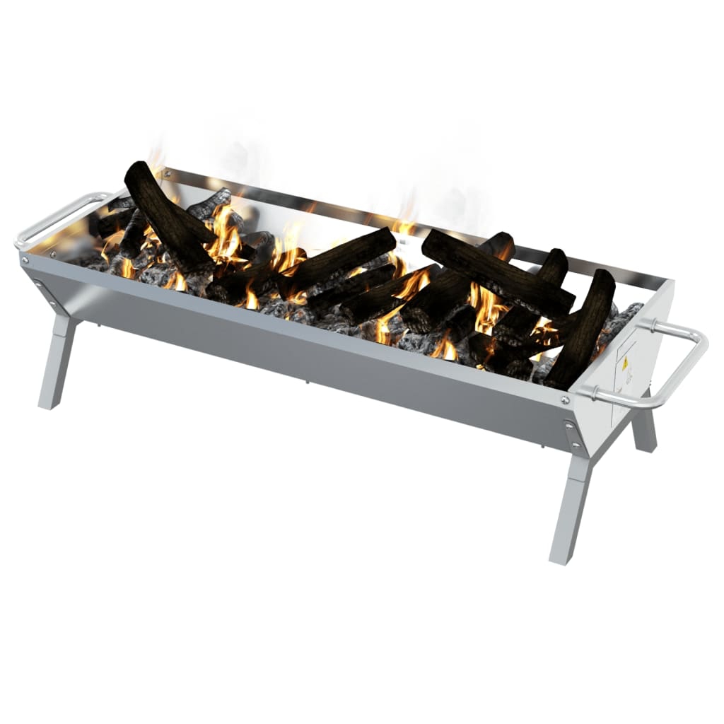 Bandeja para Barbacoa Acero Inoxidable 118 cm